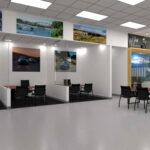 Ron Lewis Jeep Showroom visualization project by Cadnetics.
