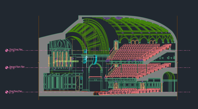 Visualization (RCS) Project with Carnegie Melon University Music Hall